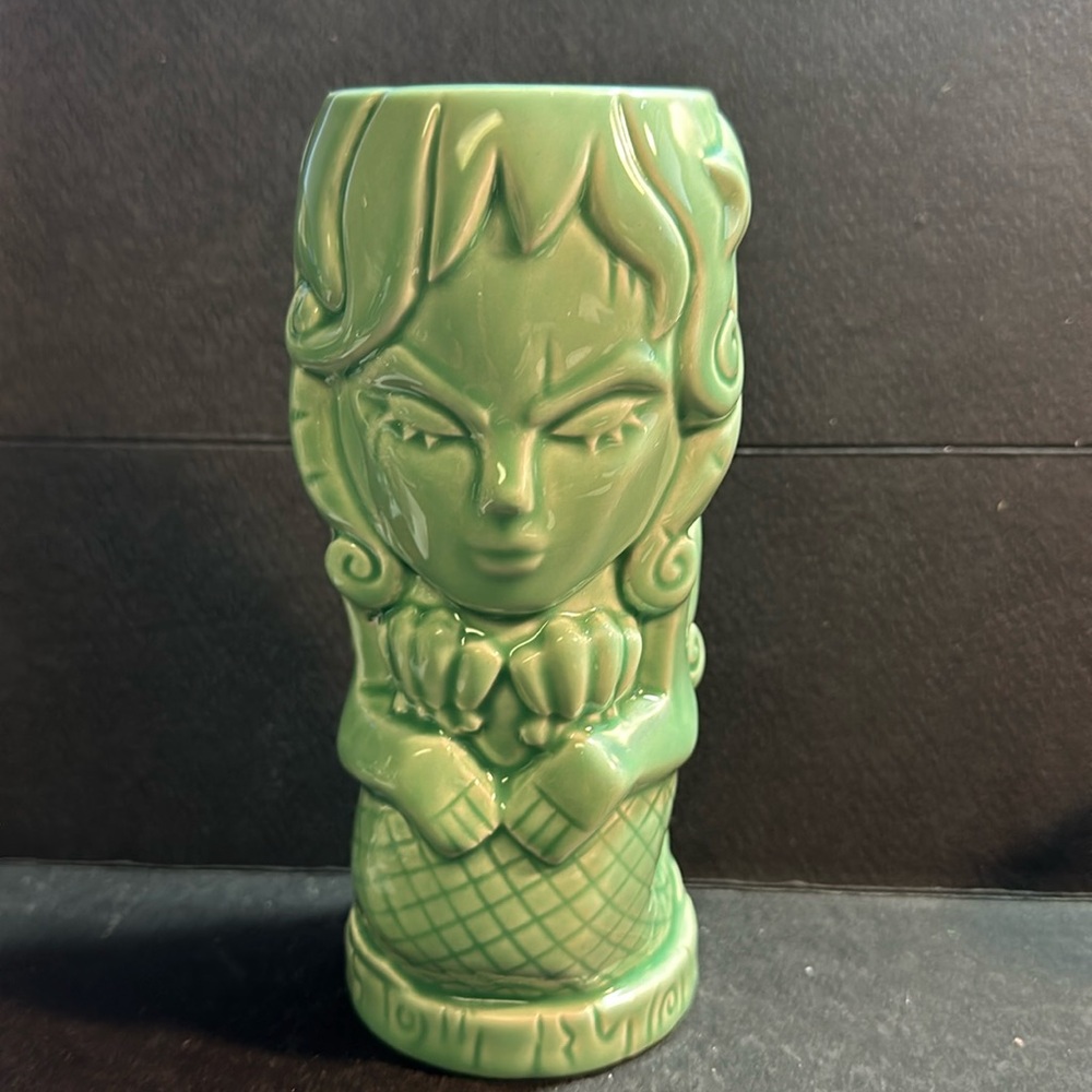 Geeki Tikis Green Mermaid Fantasy Mug | Ceramic Tiki Style Cup | Holds 15 Ounces